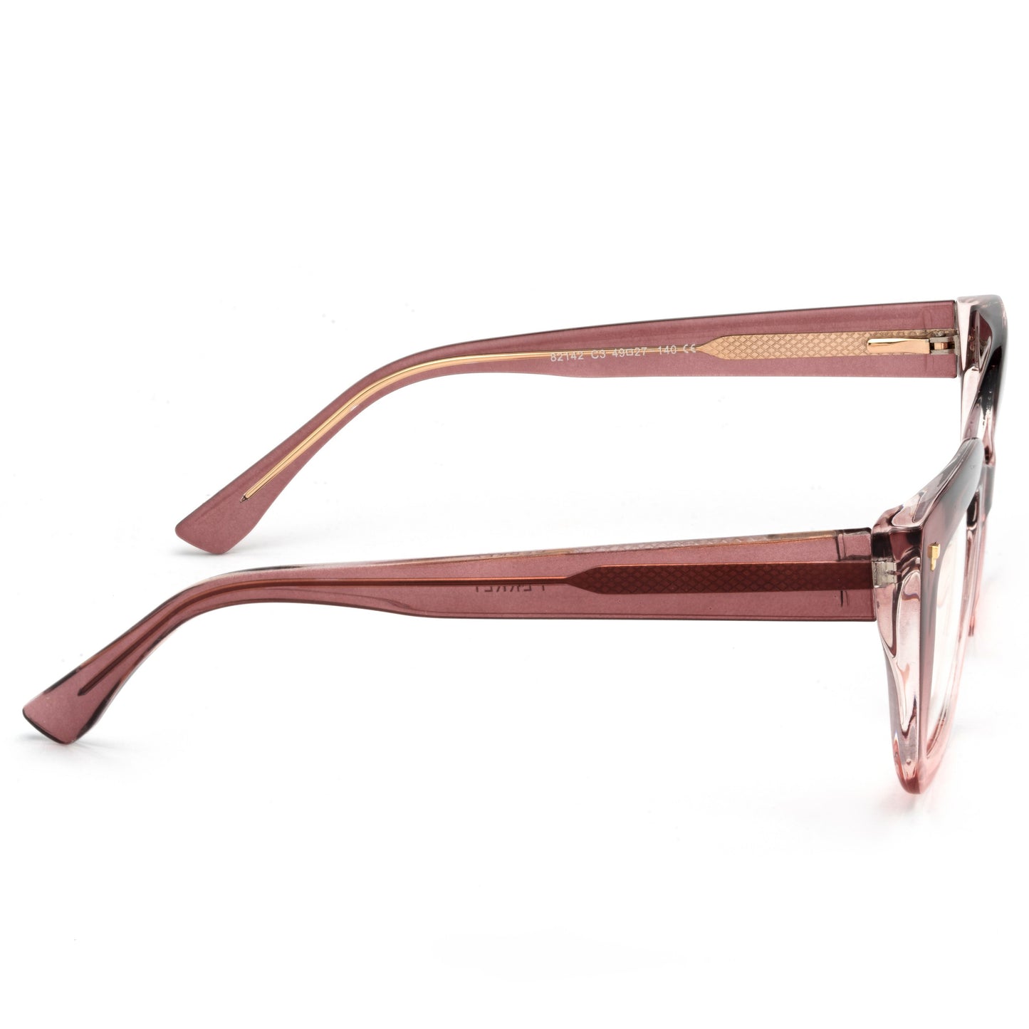 PERKEY Full Rim Retro Square Blue Light Cut & Antiglare Computer Eyeglasses For Women | Bold Style | - OPTL0016-C3