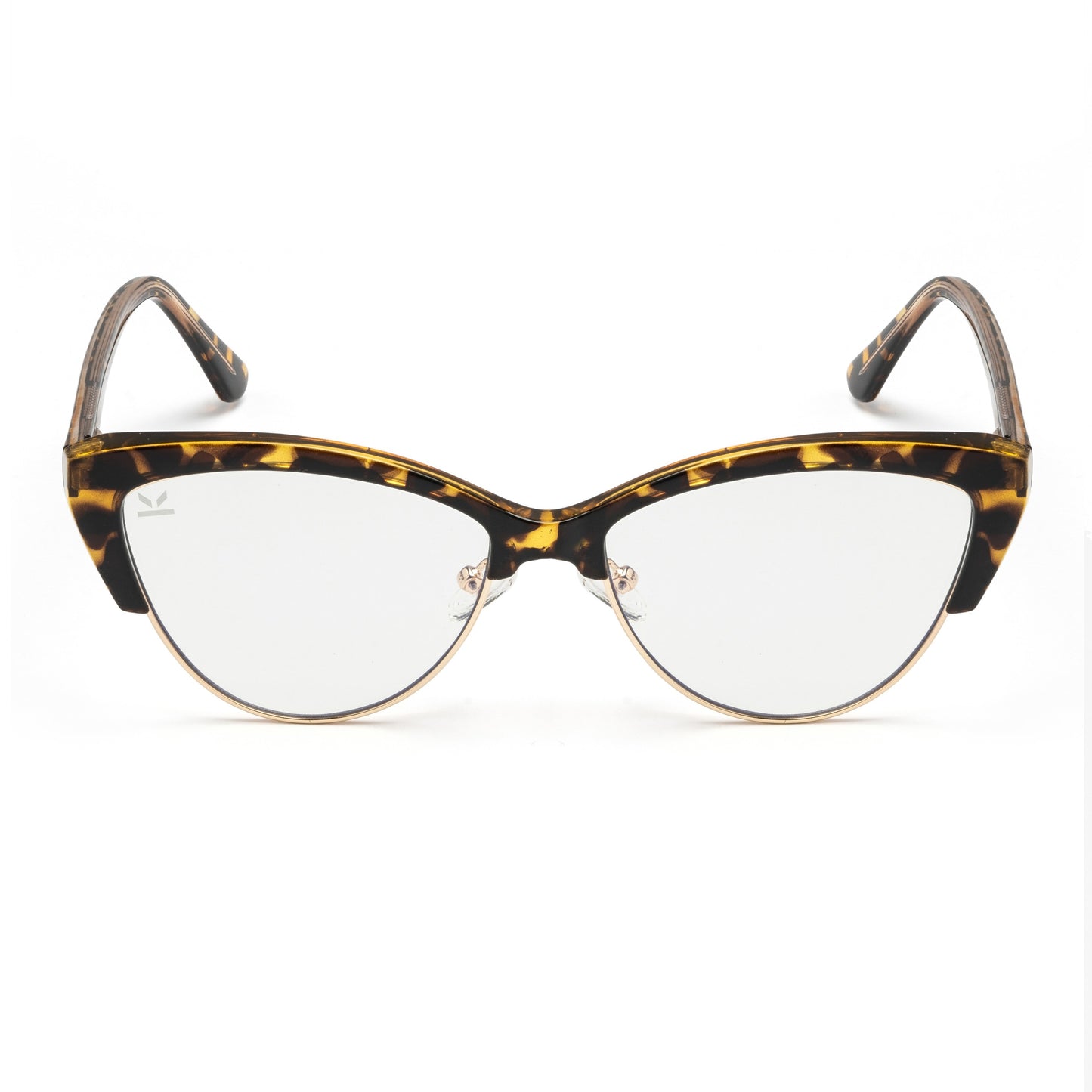 PERKEY Transparent Blue Light Spectacles Frame For Women - OPTL0014-C4