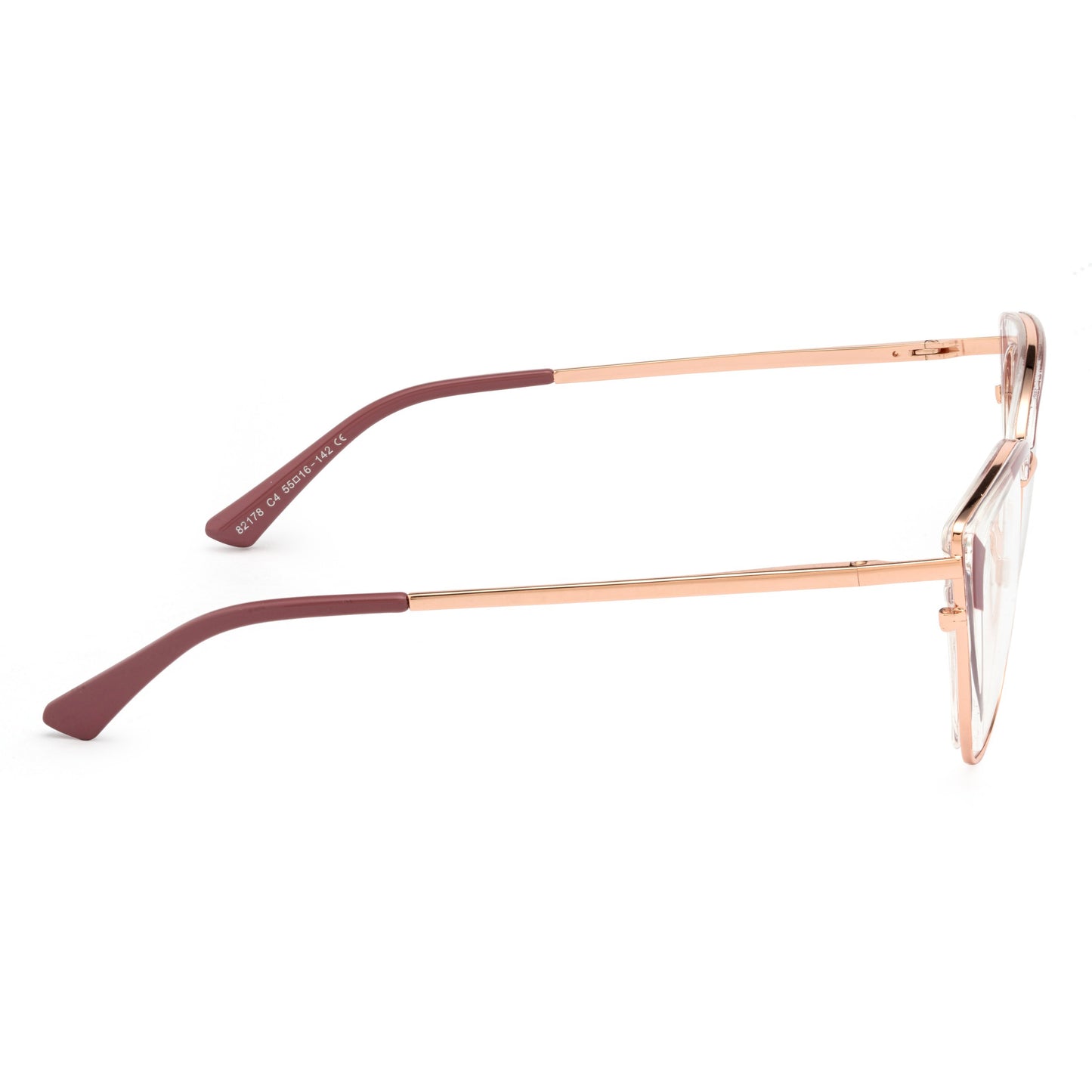 PERKEY Full Rim Cat Eye Blue Light Cut & Antiglare Computer Eyeglasses For Women | Stylish | - OPTL0018-C4