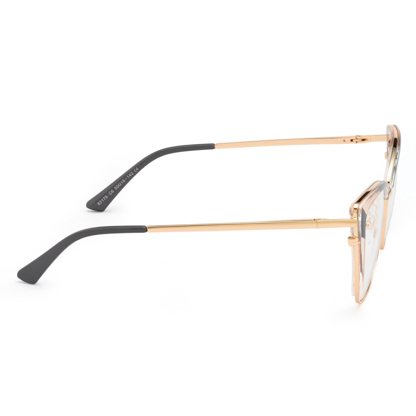 PERKEY Full Rim Cat Eye Blue Light Cut & Antiglare Computer Eyeglasses For Women | Stylish | - OPTL0018-C2