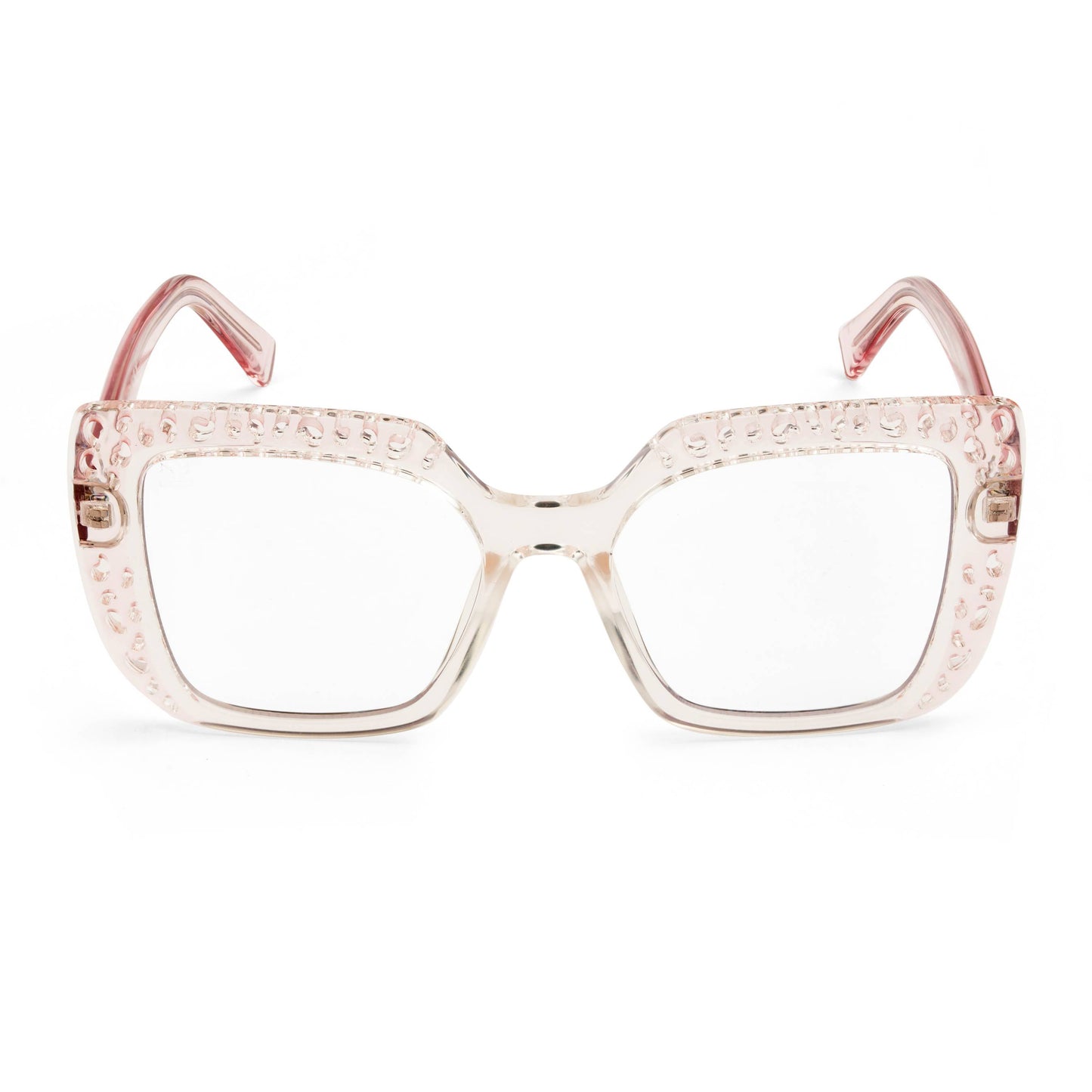 PERKEY Square Full Rim Anti Glare Specs for Women - OPTL0020-C4