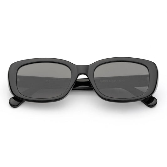 PERKEY 100% UV Protected Rectangle Sunglasses For Men and Women - PRKY0019-C1