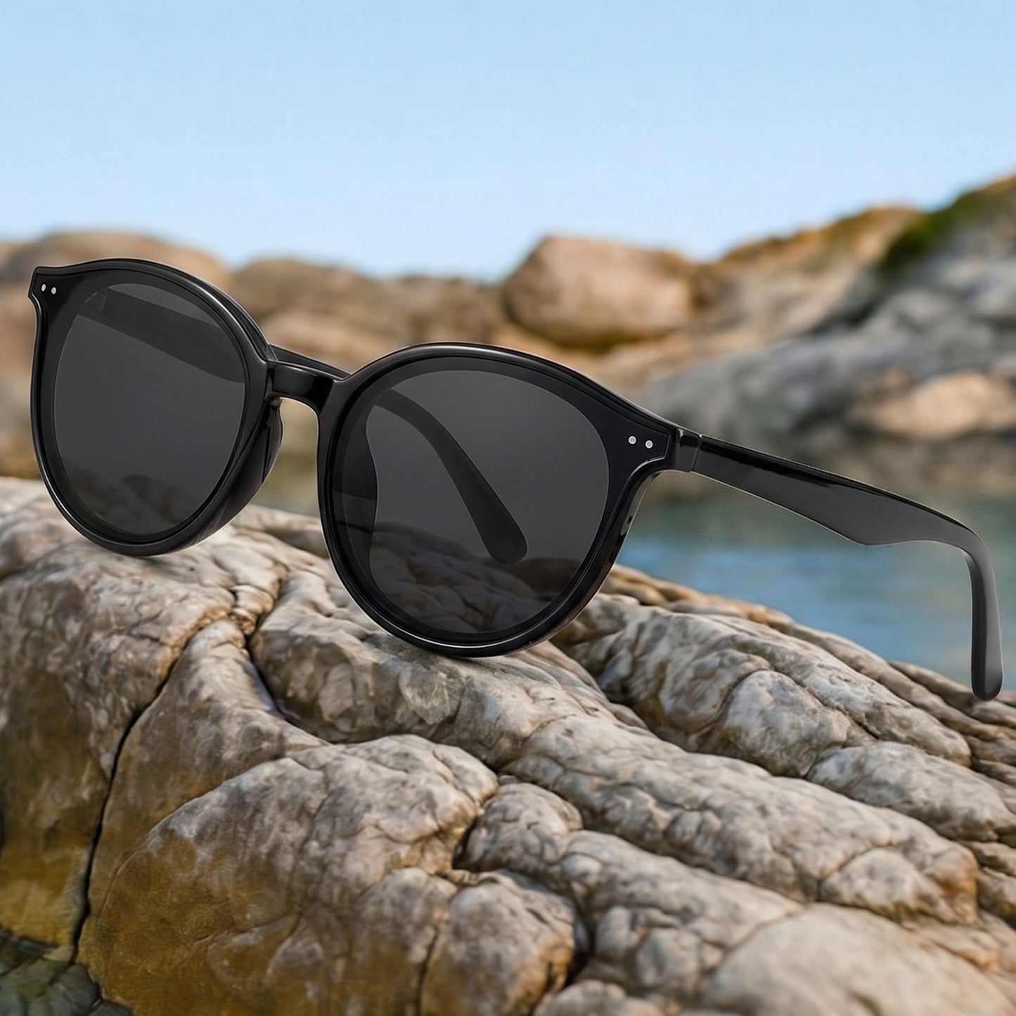 PERKEY UV Protected Modern Round For Men and Women - PRKY0016-C2