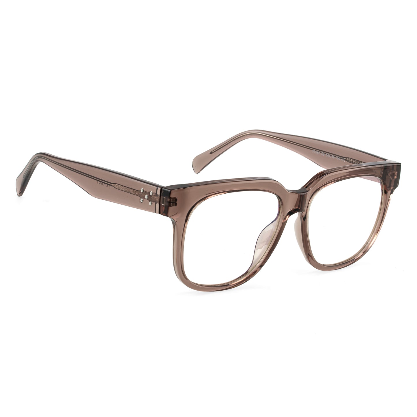 PERKEY Full Rim Square-Oversized Blue Light Blocking glasses Spectacles Frames Men Women - OPTL003-C3