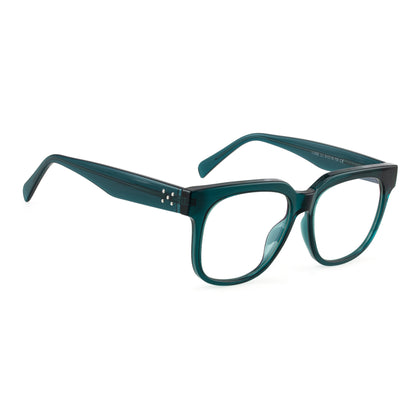 PERKEY Full Rim Square-Oversized Computer Glasses For Eye Protection Spectacles Frames Men Women - OPTL003-C4