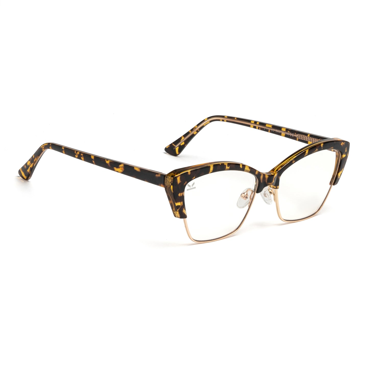 PERKEY Transparent Blue Light Spectacles Frame For Women - OPTL0015-C4