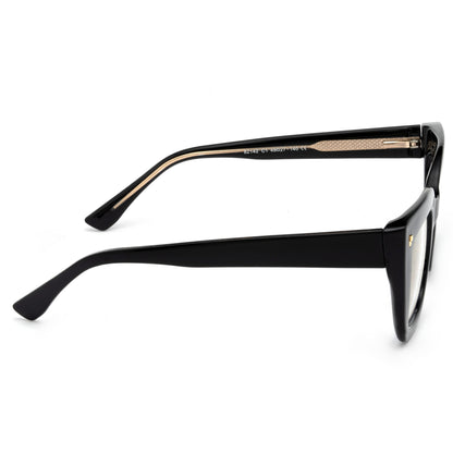 PERKEY Full Rim Retro Square Blue Light Cut & Antiglare Computer Eyeglasses For Women | Bold Style | - OPTL0016-C1