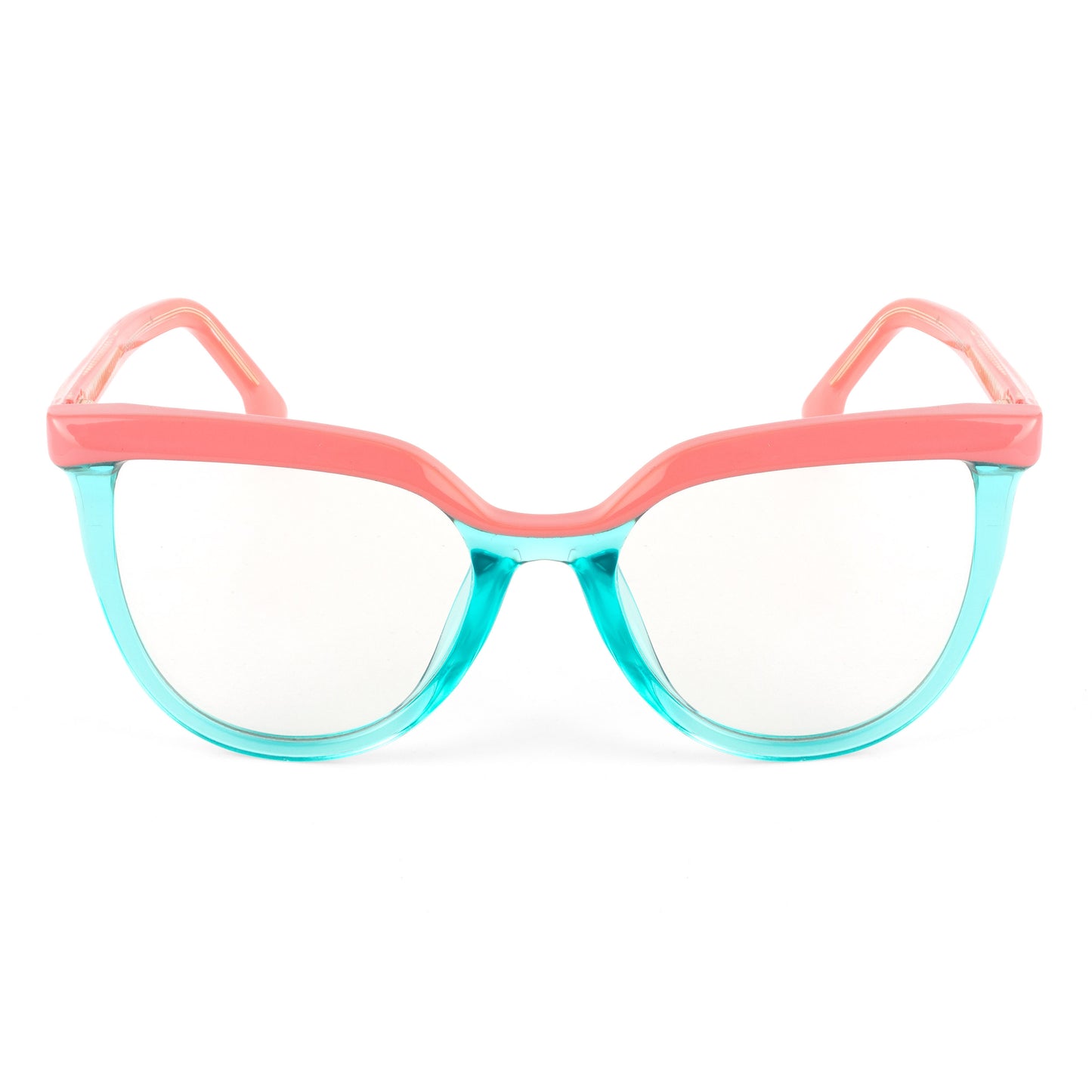 PERKEY Full Rim Oversized-Cat Eye Blue Light Blocking glasses Spectacles Frames Women - OPTL006-C3