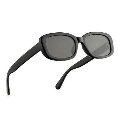 PERKEY 100% UV Protected Rectangle Sunglasses For Men and Women - PRKY0019-C1