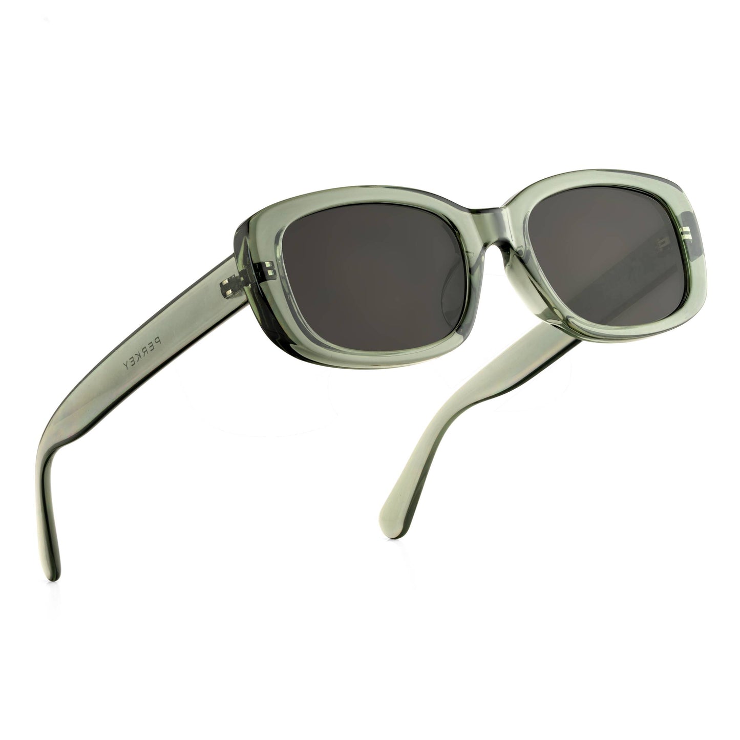 PERKEY 100% UV Protected Rectangle Shades For Men and Women - PRKY0019-C2