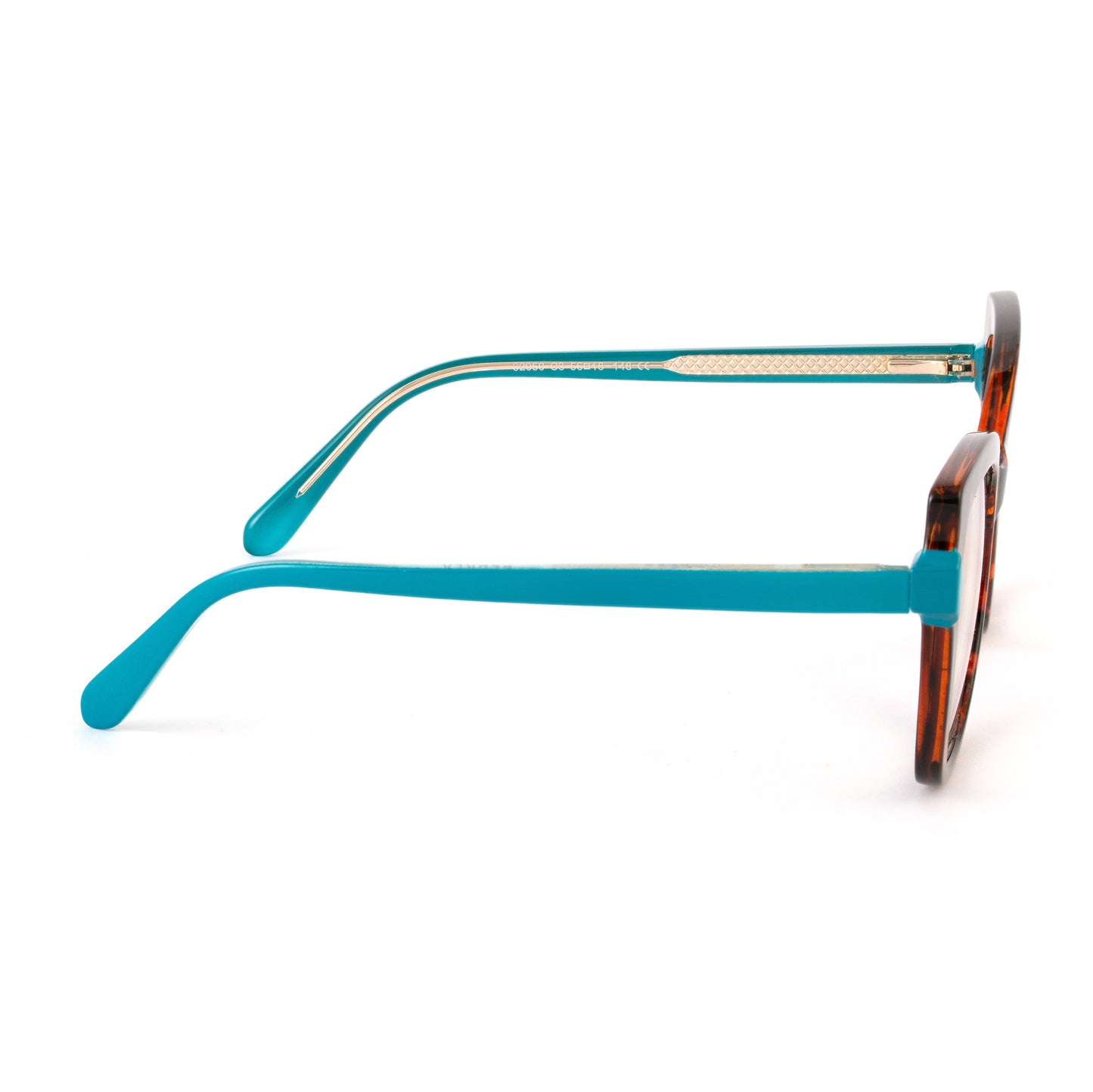 PERKEY Full Rim Cat Eye-Oversized Transparent Computer Blue Cut Spectacles Frames Women - OPTL005-C2