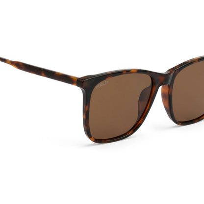 PERKEY Square-Oversized Brown UV Protected Polarized Unisex Sunglasses  - PRKY007-C2