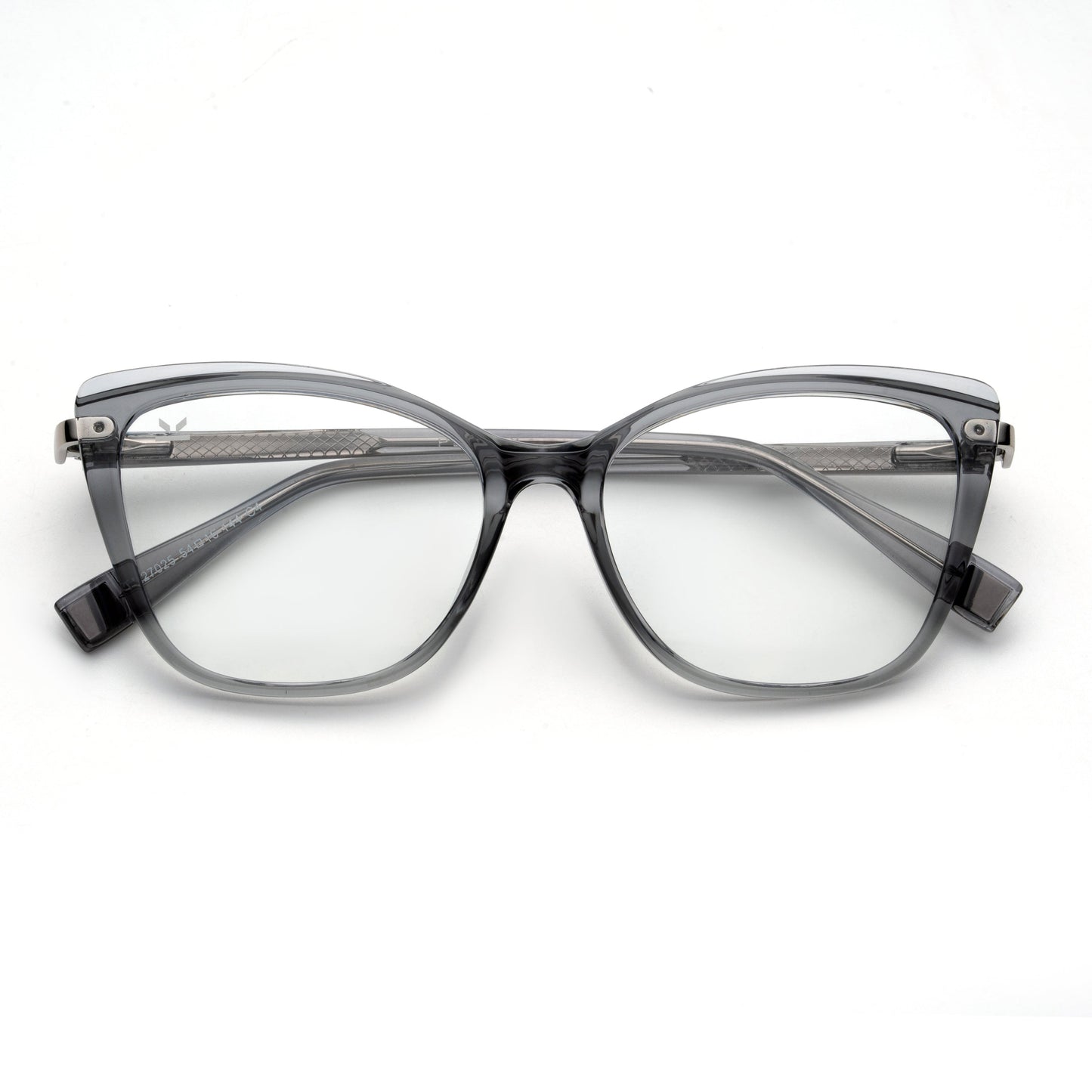Perkey Square Cat Eye Anti Glare Spectacles Frames For Women – OPTL0027-C2