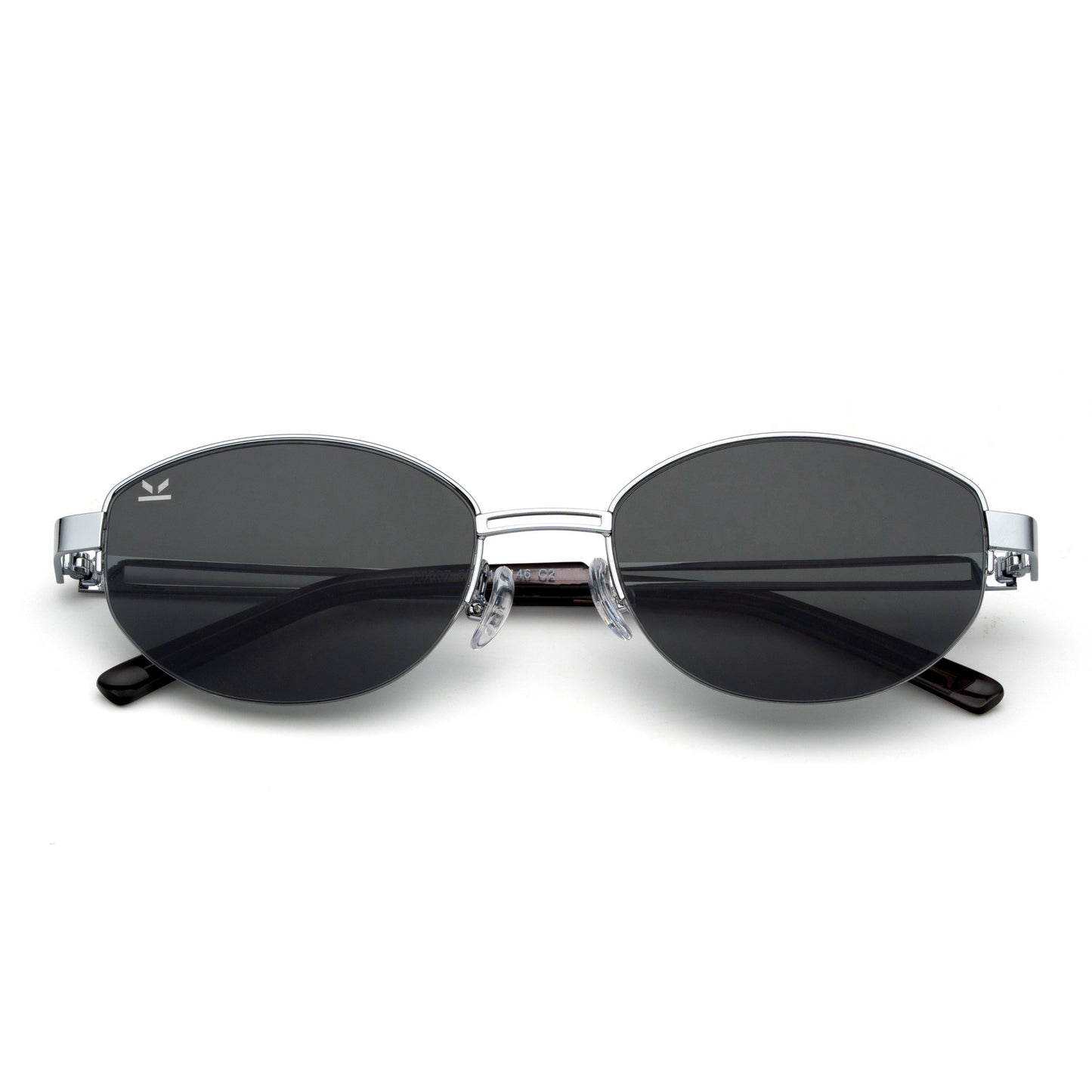 Perkey Oval UV Protection Sunglasses For Men & Women Stylish – PRKY0022-C1