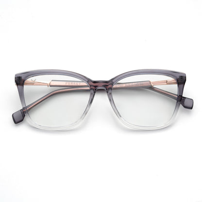 Perkey Square Cat Eye Anti Glare Spectacles Frames For Women – OPTL0028-C2