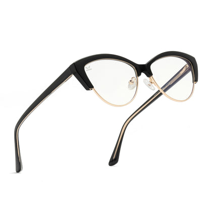 PERKEY Cat Eye Computer Glasses For Eye Protection - OPTL0014-C1