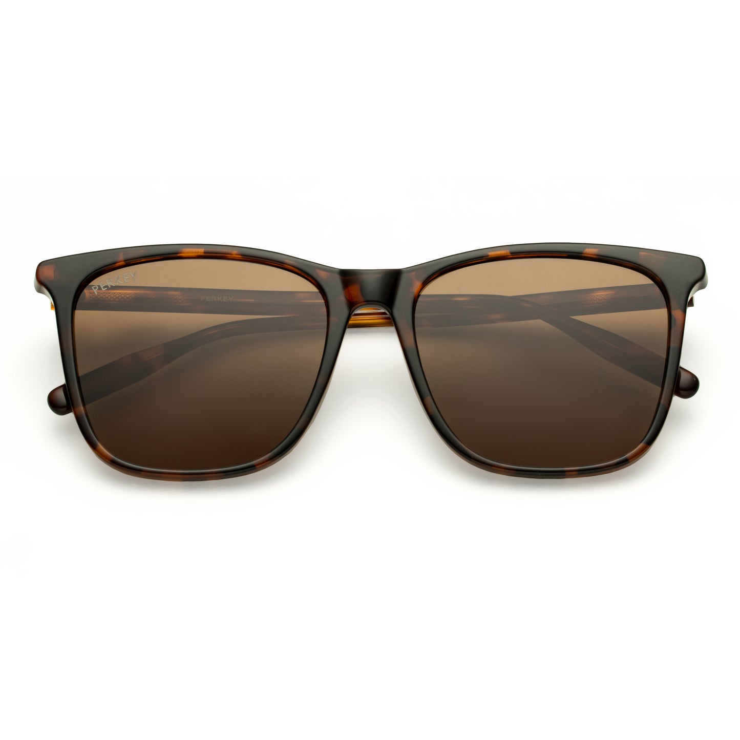 PERKEY Square-Oversized Brown UV Protected Polarized Unisex Sunglasses  - PRKY007-C2