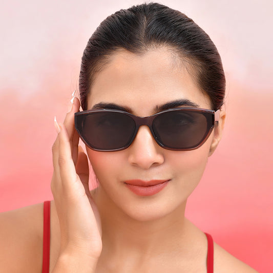 PERKEY 100% UV Protected Stylish Shades For Women - PRKY0018-C2