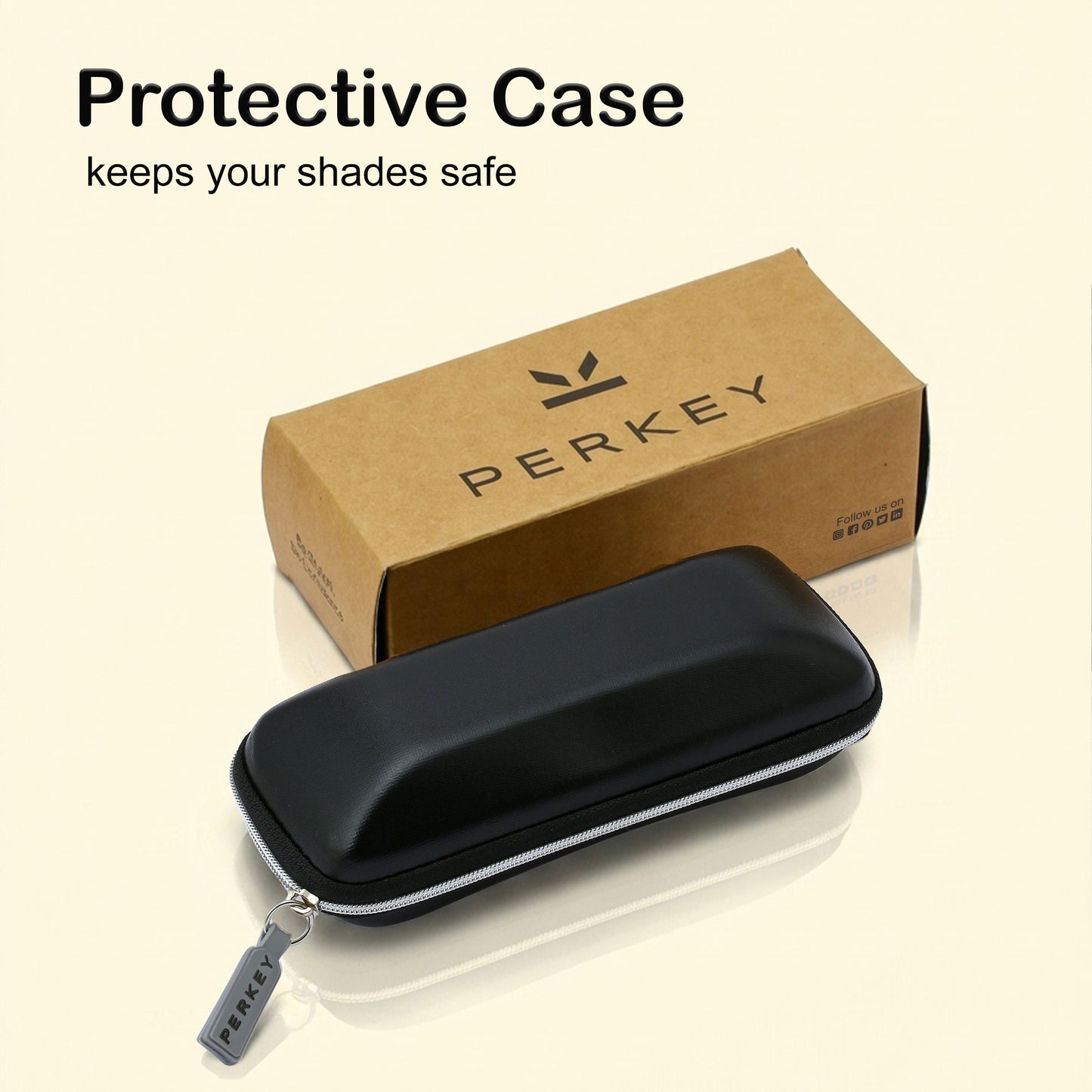 PERKEY 100% UV Protected Stylish Sunglasses For Women - PRKY0018-C1