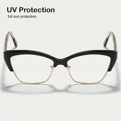 PERKEY Cat Eye Computer Glasses For Eye Protection - OPTL0015-C1