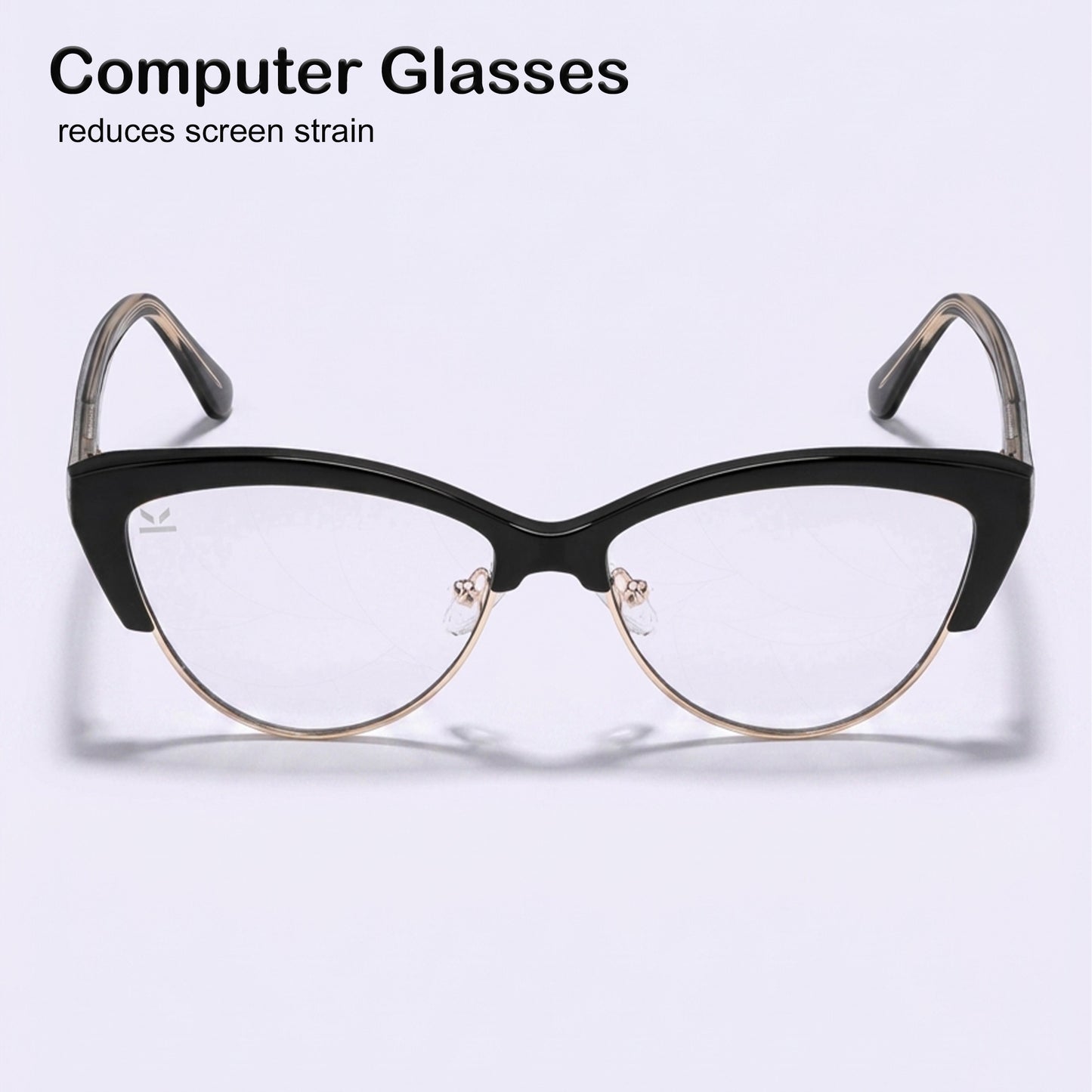 PERKEY Cat Eye Computer Glasses For Eye Protection - OPTL0014-C1
