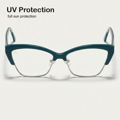 PERKEY Cat Eye Computer Glasses For Women - OPTL0015-C3