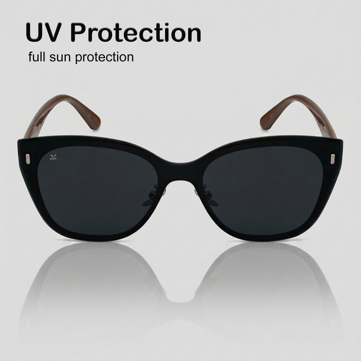 Perkey Cat Eye Square Polarized UV Protection Sunglasses For Men & Women Stylish –  PRKY0021-C1