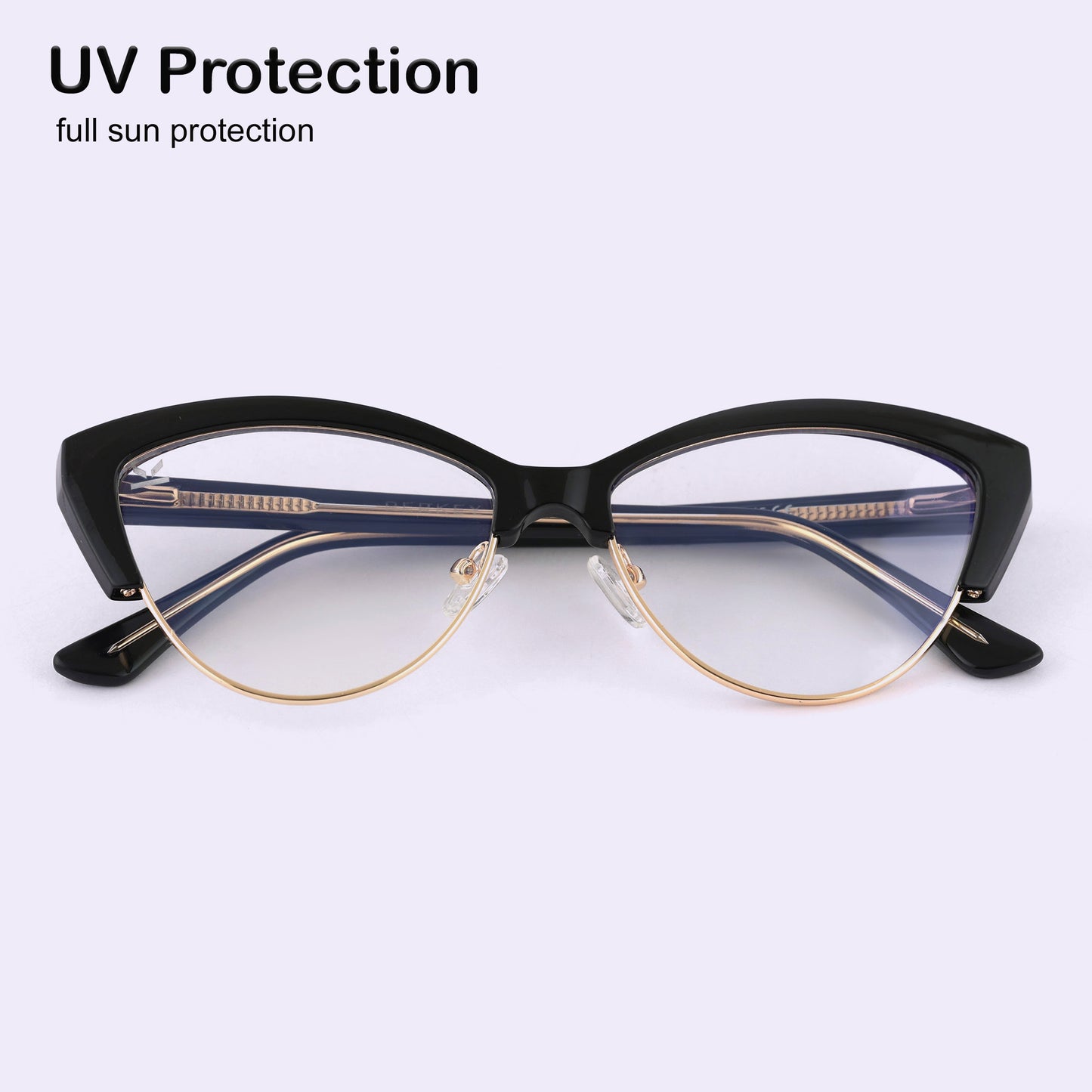 PERKEY Cat Eye Computer Glasses For Eye Protection - OPTL0014-C1