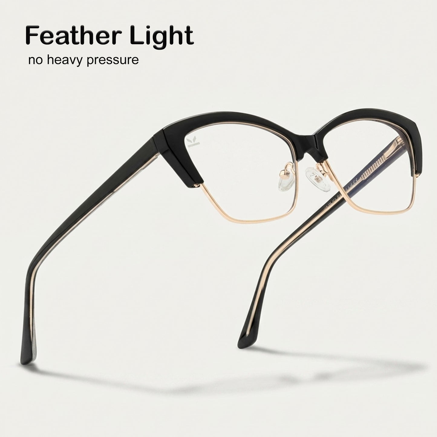 PERKEY Cat Eye Computer Glasses For Eye Protection - OPTL0015-C1