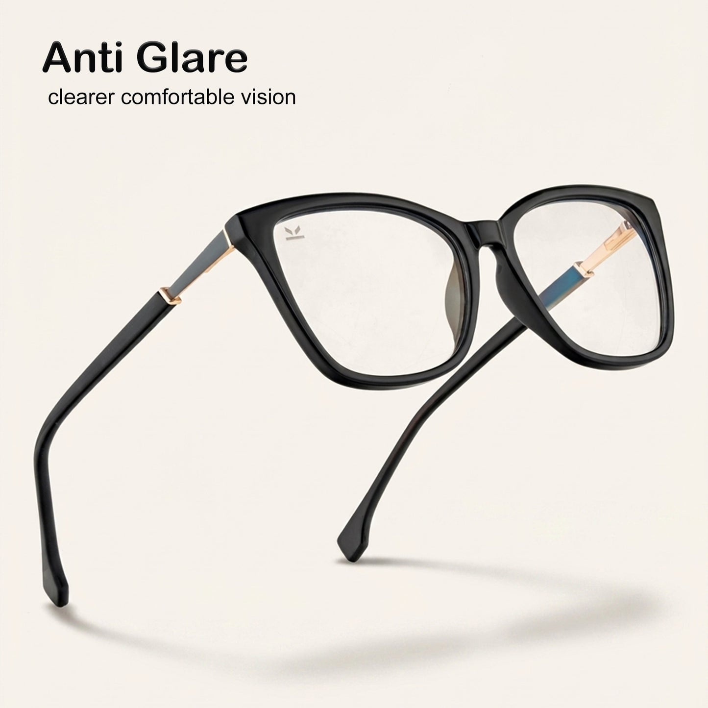 Perkey Square Cat Eye Protection Computer Glasses For Women – OPTL0028-C1