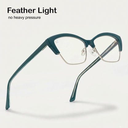 PERKEY Cat Eye Computer Glasses For Women - OPTL0015-C3