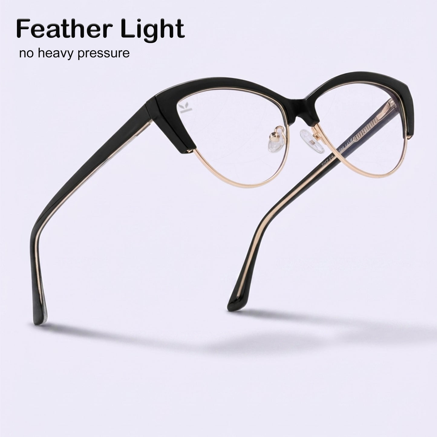 PERKEY Cat Eye Computer Glasses For Eye Protection - OPTL0014-C1
