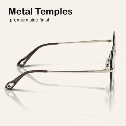 PERKEY UV Protected Stylish Rimless Sunglasses For Women - PRKY0015-C1