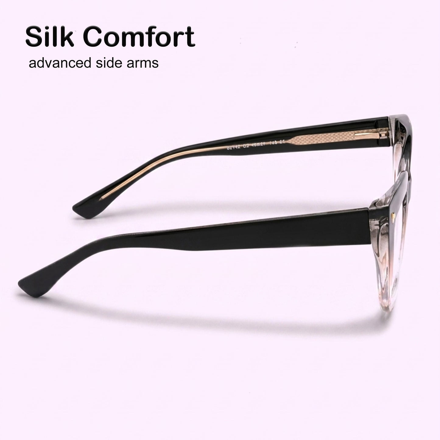 PERKEY Full Rim Retro Square Blue Light Cut & Antiglare Computer Eyeglasses For Women | Bold Style | - OPTL0016-C2