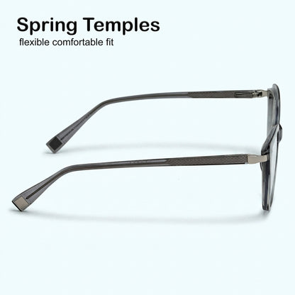 Perkey Square Cat Eye Anti Glare Spectacles Frames For Women – OPTL0027-C2