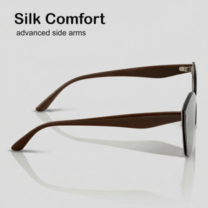 Perkey Cat Eye Square Polarized UV Protection Sunglasses For Men & Women Stylish –  PRKY0021-C1