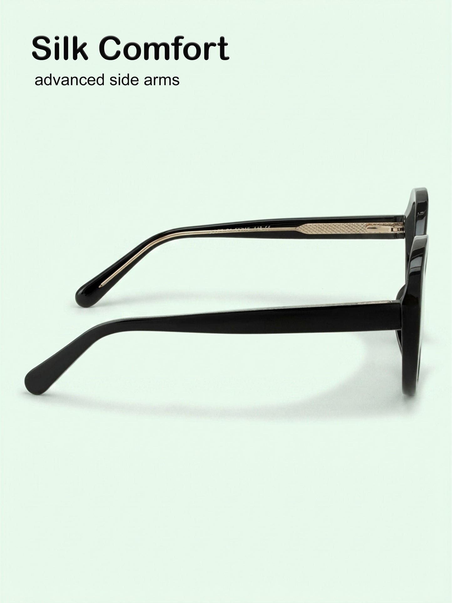 PERKEY Full Rim Oval-Oversized Computer Glasses For Eye Protection Spectacles Frames Men Women - OPTL0013-C1