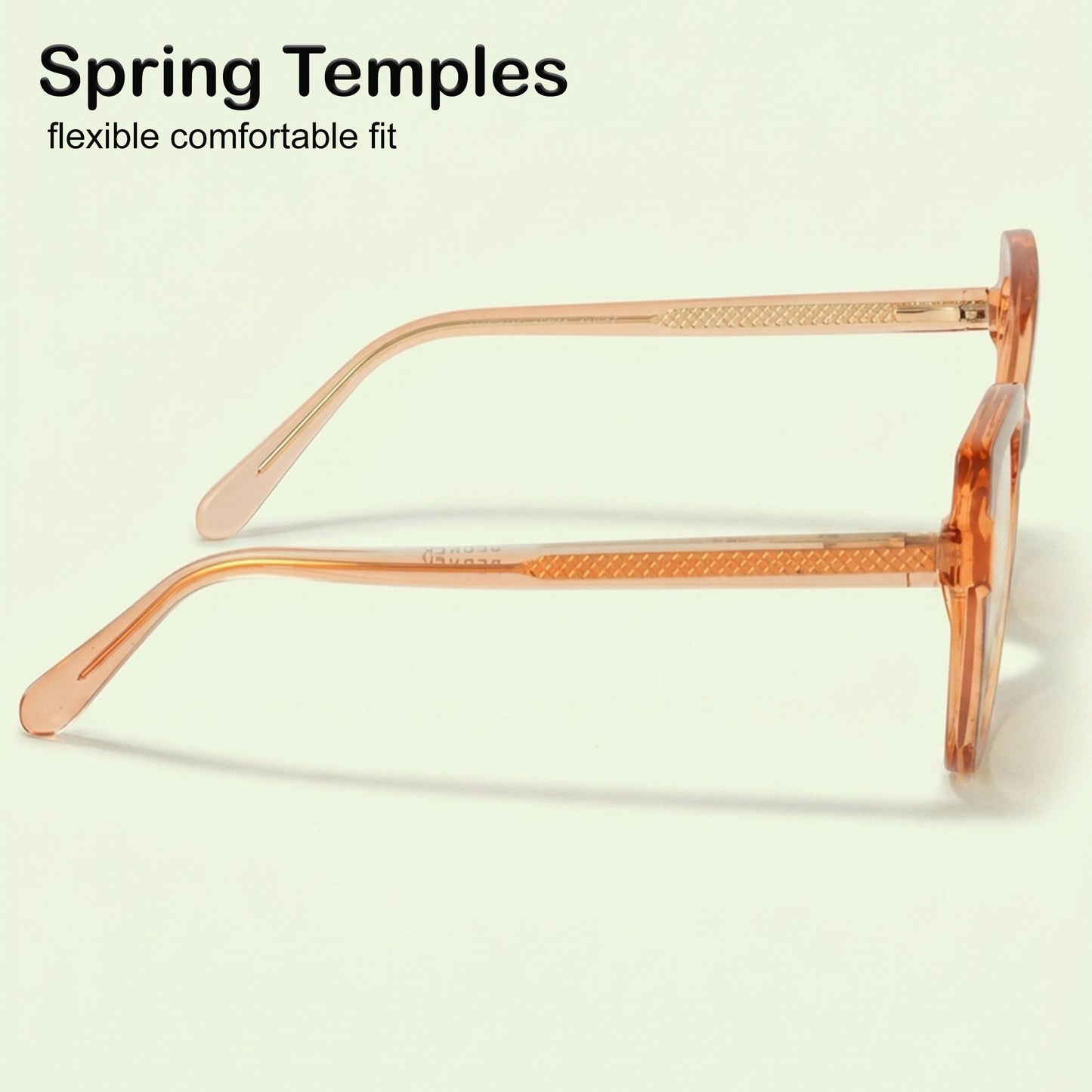 PERKEY Full Rim Cat Eye-Oversized Computer Glasses For Eye Protection Women - OPTL005-C1