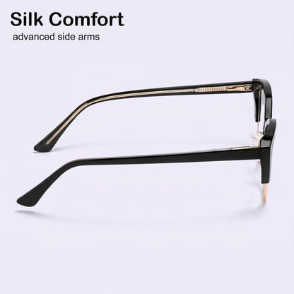 PERKEY Cat Eye Computer Glasses For Eye Protection - OPTL0014-C1