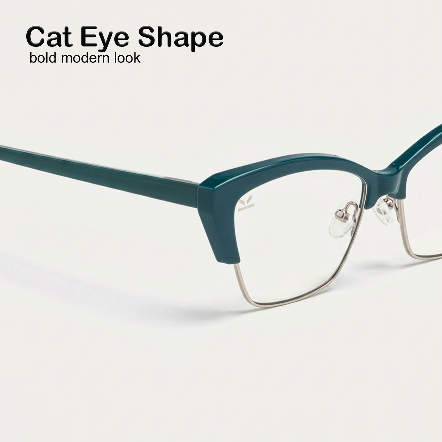 PERKEY Cat Eye Computer Glasses For Women - OPTL0015-C3