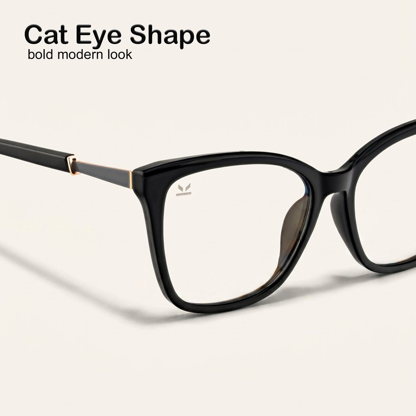 Perkey Square Cat Eye Protection Computer Glasses For Women – OPTL0028-C1