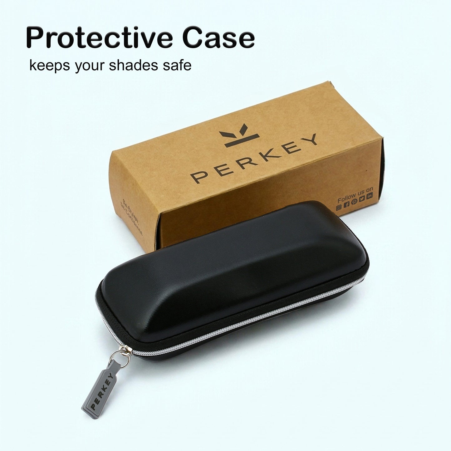 PERKEY Full Rim Cat Eye Blue Light Cut & Antiglare Computer Eyeglasses For Women | Stylish | - OPTL0018-C4