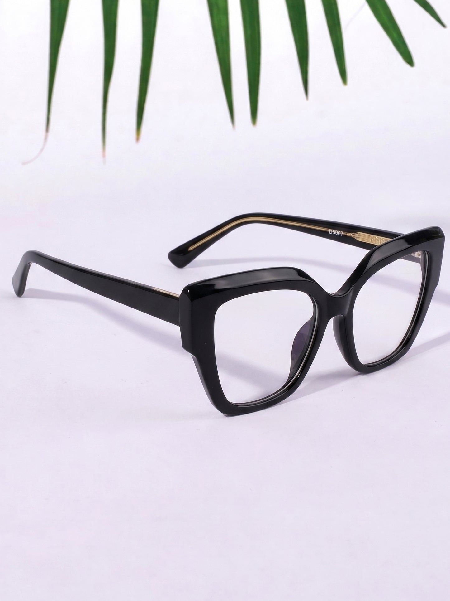 PERKEY Full Rim Cat Eye-Oversized Computer Glasses For Women - OPTL001-C1