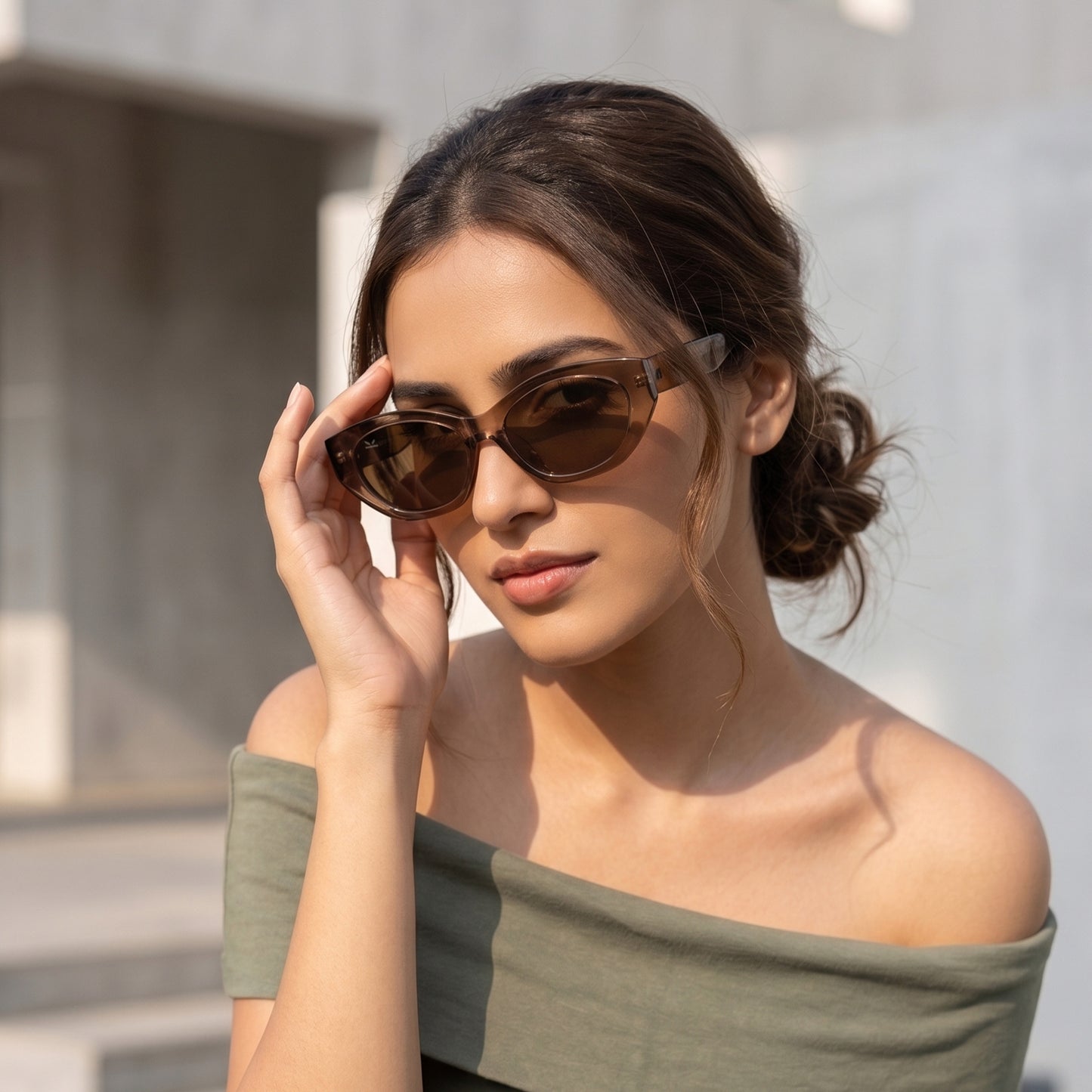 PERKEY UV Protected Stylish Goggles For Women - PRKY0020-C2